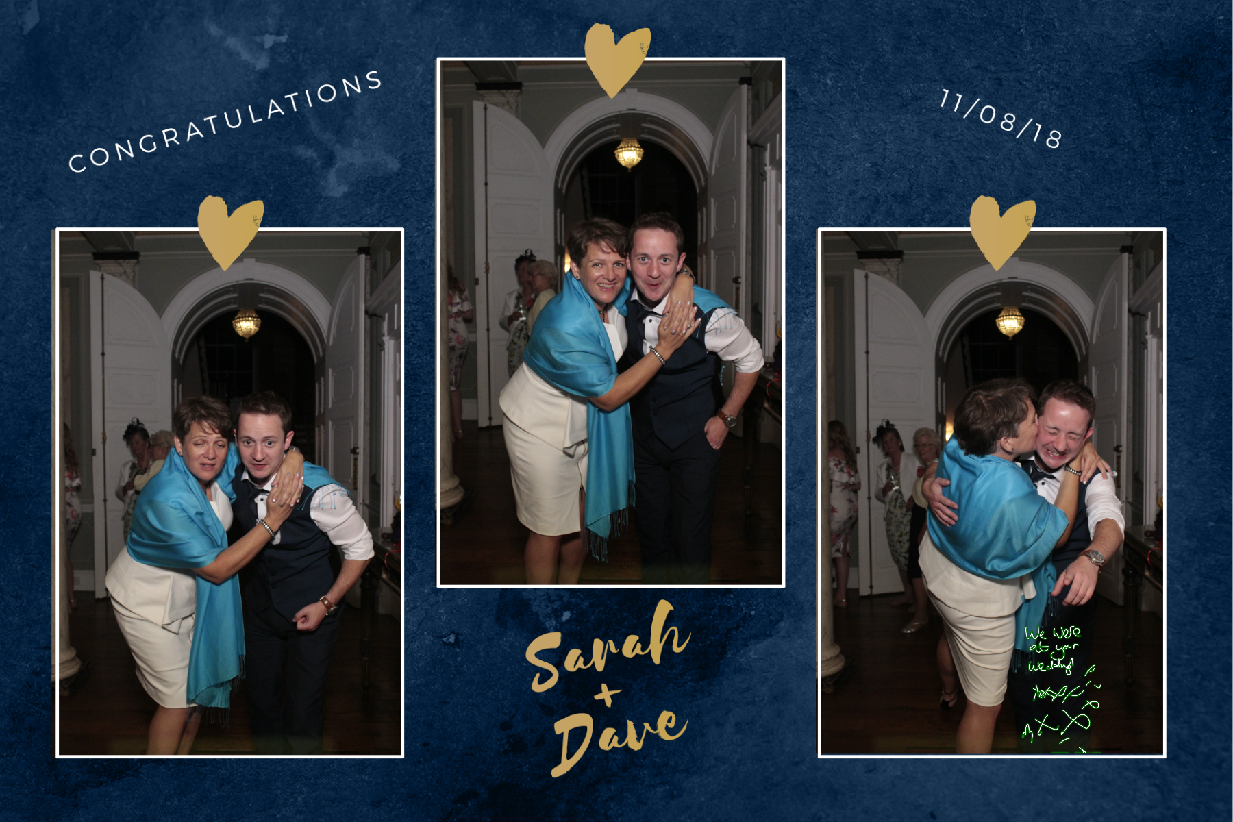 Sarah & Dave's Wedding | View more photos from the event at gallery.myphotoboothexperience.co.uk/u/MyPhotoBoothExperienceLtd/Sarah-Daves-Wedding